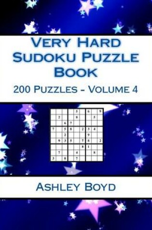 Cover of Very Hard Sudoku Puzzle Book Volume 4