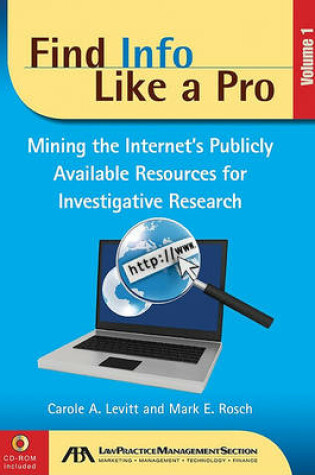 Cover of Find Info Like a Pro