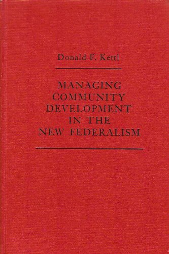 Book cover for Managing Community Development in the New Federalism