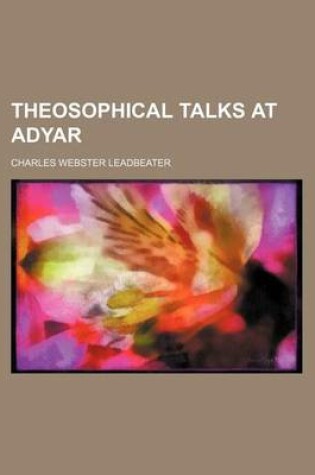 Cover of Theosophical Talks at Adyar