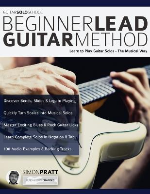 Book cover for The Beginner Lead Guitar Method