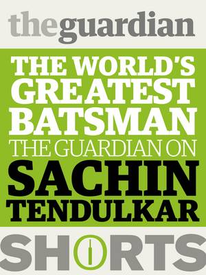 Book cover for Sachin Tendulkar