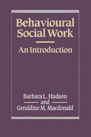 Cover of Behavioural Social Work