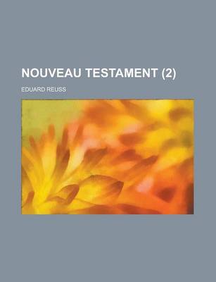 Book cover for Nouveau Testament (2)