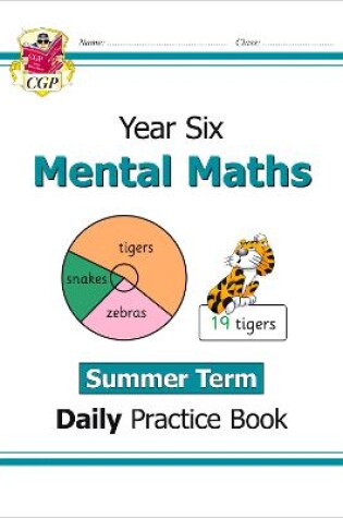 Cover of New KS2 Mental Maths Daily Practice Book: Year 6 - Summer Term