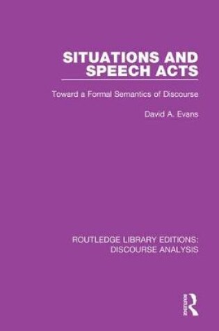Cover of Situations and Speech Acts
