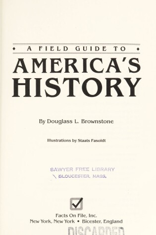 Cover of A Field Guide to America's History