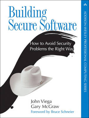 Book cover for Building Secure Software (Paperback)