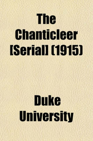 Cover of The Chanticleer [Serial] (1915)