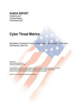 Cover of Cyber Threat Metrics