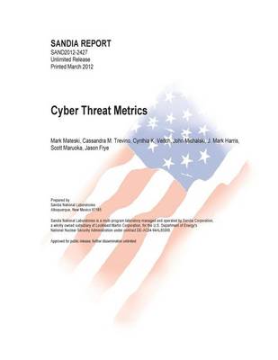 Book cover for Cyber Threat Metrics