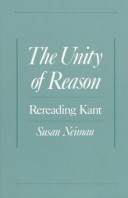 Book cover for The Unity of Reason