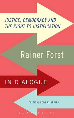 Book cover for Justice, Democracy and the Right to Justification