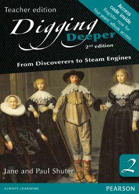 Cover of Digging Deeper 2: From Discoverers to Steam Engines Second Edition eText site licence
