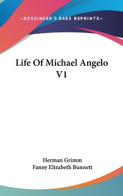 Book cover for Life Of Michael Angelo V1