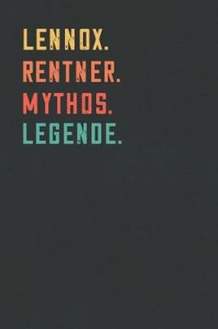 Cover of Lennox. Rentner. Mythos. Legende.