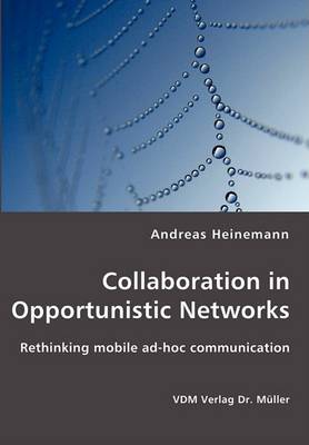 Book cover for Collaboration in Opportunistic Networks