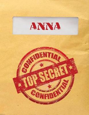 Book cover for Anna Top Secret Confidential