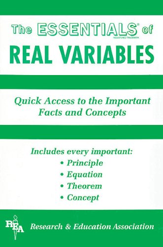 Book cover for Real Variables