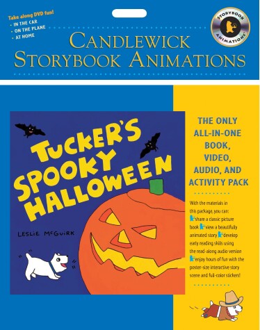 Book cover for Tucker's Spooky Halloween: Candlewick Storybook Animations