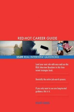 Cover of Ombudsmen RED-HOT Career Guide; 2539 REAL Interview Questions