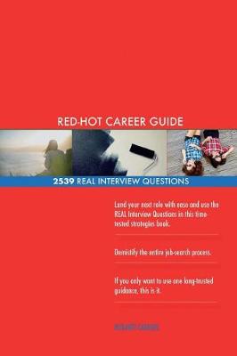 Book cover for Ombudsmen RED-HOT Career Guide; 2539 REAL Interview Questions