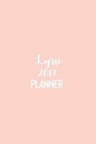 Cover of Lyric 2019 Planner