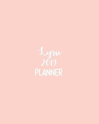 Book cover for Lyric 2019 Planner