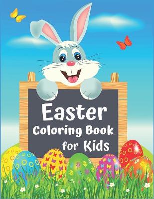 Book cover for Easter Coloring Book for Kids