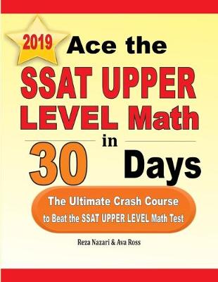 Book cover for Ace the SSAT Upper Level Math in 30 Days