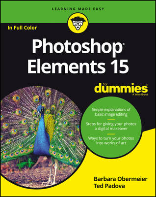 Book cover for Photoshop Elements 15 For Dummies