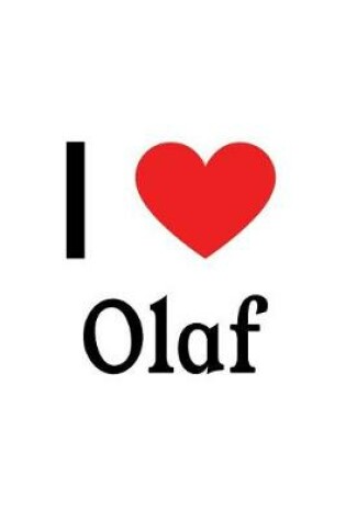 Cover of I Love Olaf