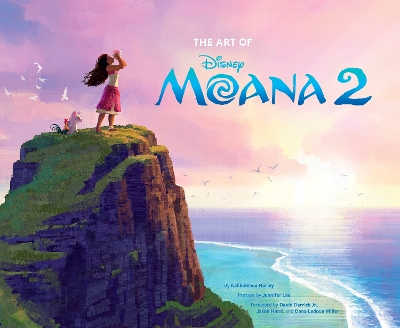 Book cover for The Art of Moana 2