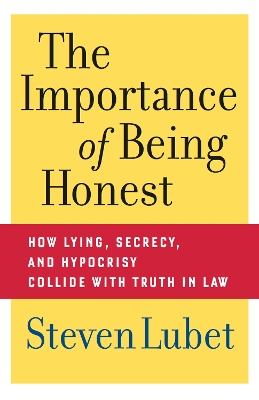 Book cover for Importance of Being Honest, The