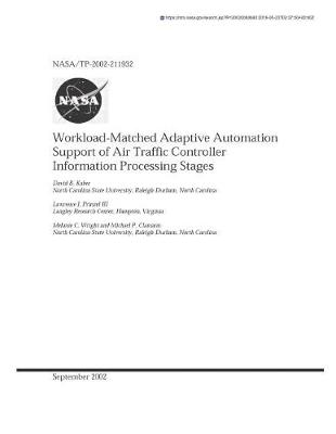 Book cover for Workload-Matched Adaptive Automation Support of Air Traffic Controller Information Processing Stages