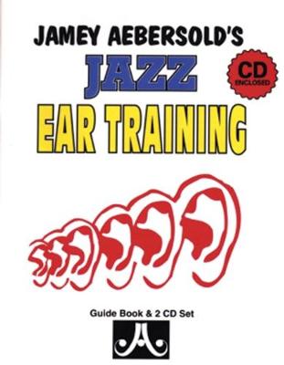 Book cover for Jamey Aebersold's Jazz Ear Training (Guide Book and 2 CD Set)