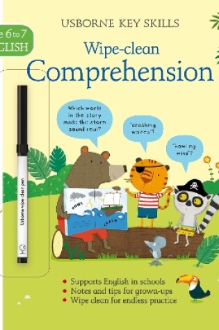 Cover of Wipe-Clean Comprehension 6-7