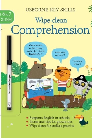 Cover of Wipe-Clean Comprehension 6-7