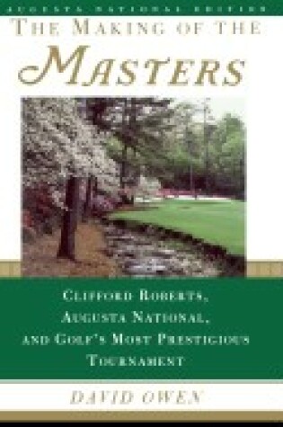 Cover of The Making of the Masters Sped