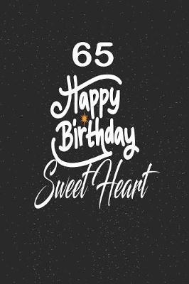 Book cover for 65 happy birthday sweetheart