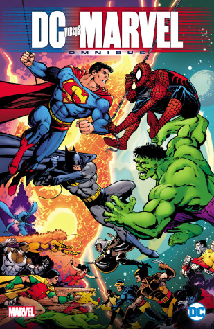 Book cover for DC Versus Marvel Omnibus