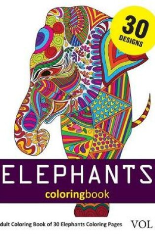 Cover of Elephants Coloring Book