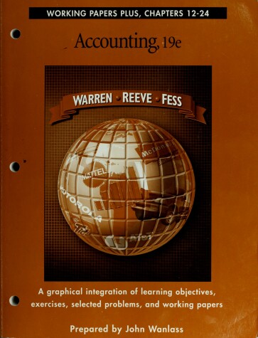 Book cover for Working Papers Plus for Use with Accounting