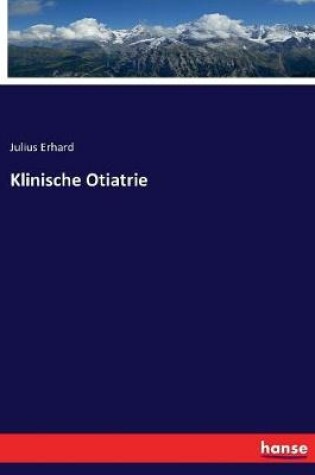 Cover of Klinische Otiatrie