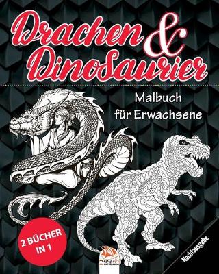 Book cover for Drachen & Dinosaurier - Nachtausgabe - 2 Bucher in 1