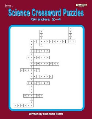 Book cover for Science Crossword Puzzles Grades 2?4