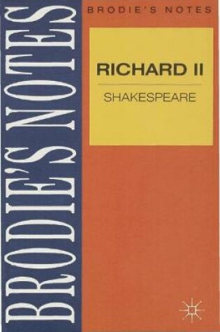 Cover of Shakespeare: Richard II