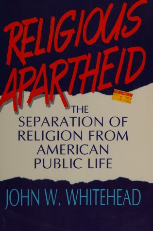 Cover of Religious Apartheid