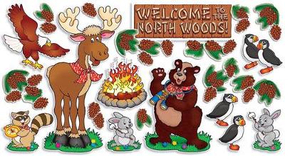 Book cover for Arctic North Woods! Bulletin Board