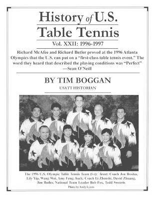 Book cover for History of U.S. Table Tennis, Volume 22